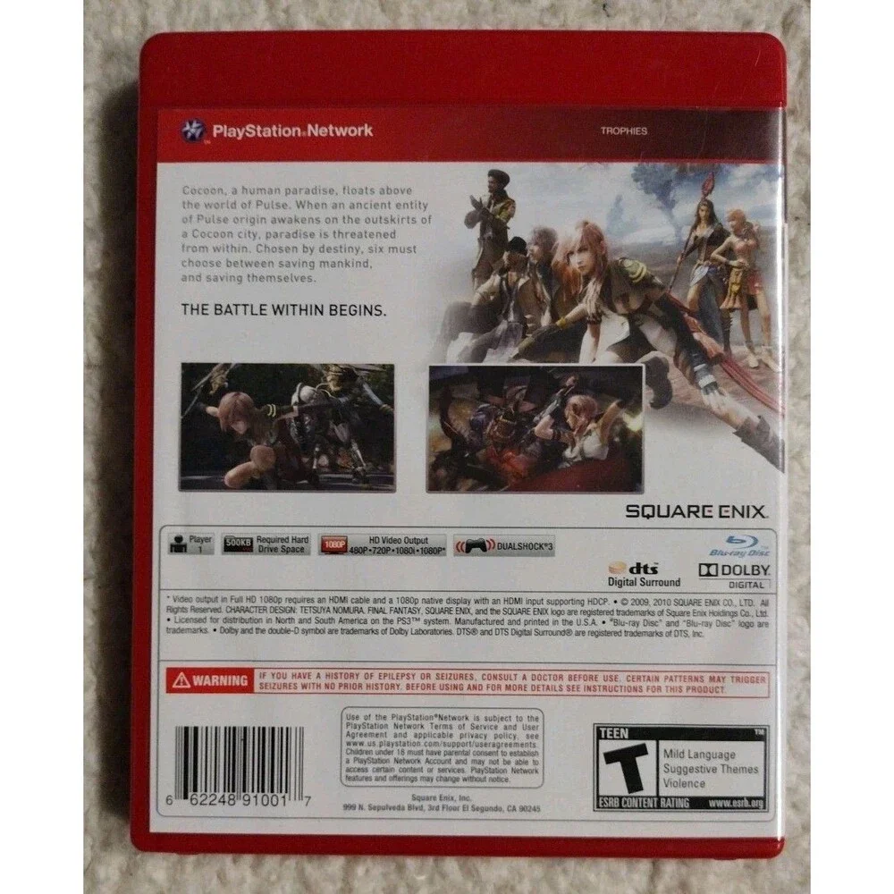 Final Fantasy XIII (Sony PlayStation 3, 2010)